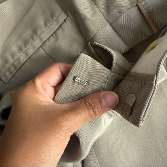 Gucci Elegant Beige Dress Pants/ Wide leg Pants - Picture 8 of 14
